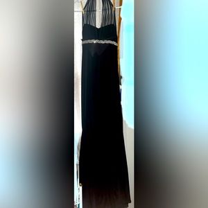 Beautiful black and rhinestone dress